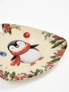 Тарелка новогодняя плоская «Пингвин», 18×18 см - Фото 5