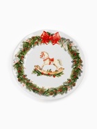 Тарелка плоская новогодняя «Лошадка», d=21.5 см, керамика - Фото 2