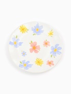 Тарелка плоская «Цветы», d=21.5 см, керамика - Фото 2