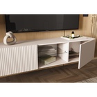 Тумба подвесная под ТВ «Оскар», 1500×350×330 мм, цвет кашемир/кашемир - фото 14921715