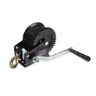 Лебедка ручная барабанная тяговая ТУНДРА, 1000 кг, трос-ремень 10 метров - Фото 5