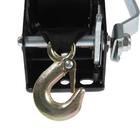 Лебедка ручная барабанная тяговая ТУНДРА, 1000 кг, трос-ремень 10 метров - Фото 7