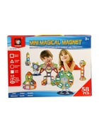 УЦЕНКА Конструктор магнитный «Мини магический магнит», 58 деталей - Фото 6