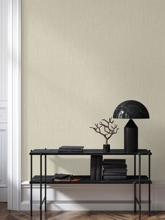 Обои виниловые EURO DECOR 7323 – 15, на флизелиновой основе, 1.06×10 м, цвет бежевый - Фото 1