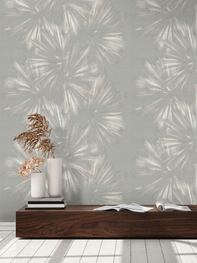 Обои виниловые EURO DECOR 8084-23, на флизелиновой основе, 1.06×10 м, цвет серый