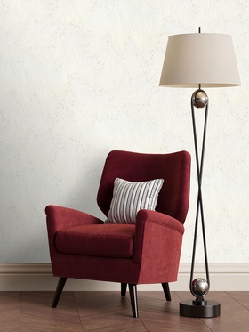 Обои виниловые EURO DECOR 9255-00, на флизелиновой основе, 1.06×10 м, цвет белый