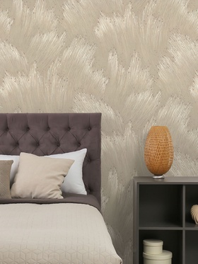 Обои виниловые EURO DECOR 9255-12, на флизелиновой основе, 1.06×10 м, цвет бежевый