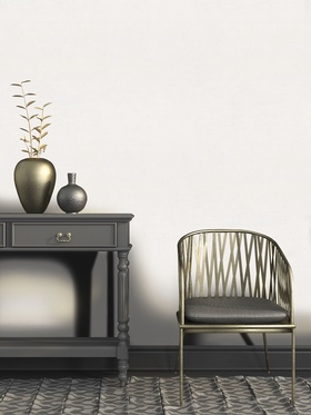 Обои виниловые EURO DECOR 9284-01, на флизелиновой основе, 1.06×10 м, цвет бежевый