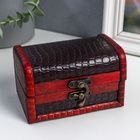 УЦЕНКА Шкатулка для украшений «Сундук. Питон», 7.5×12×7 см 10932302