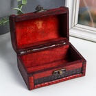 УЦЕНКА Шкатулка для украшений «Сундук. Питон», 7.5×12×7 см 10932302