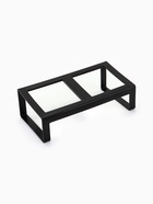 Миски с подставкой КВАРТЕТ пластиковые двойные (+ 2 миски в подарок), 2×0.38 л - фото 59407416