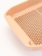 Туалет для кошек Марсель глубокий с сеткой 50×34.5×12 см (полипропилен) бежевый - фото 809243242