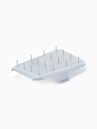 Туалет для кошек Марсель глубокий с сеткой 50×34.5×12 см (полипропилен) светло-серый - фото 809243250