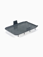 Туалет для кошек Марсель глубокий с сеткой 50×34.5×12 см (полипропилен) серый - фото 59407425