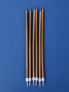 УЦЕНКА Свечи в торт «Высокий Ройс», 6 шт., шампань - Фото 2