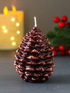 Свеча декоративная «Шишка», 65×90 мм - Фото 3