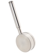 УЦЕНКА Лейка для душа ZEIN Z059, 1 режим, d=80 мм, микроточки, нержавеющая сталь, сатин - Фото 4