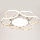 УЦЕНКА Люстра 669511 LED 106 Вт 4000К белый 60×60×7 см - Фото 1