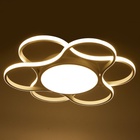 УЦЕНКА Люстра 669511 LED 106 Вт 4000К белый 60×60×7 см - Фото 3