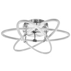 УЦЕНКА Люстра 1801/3 LED 100 Вт 4000К хром 62×62×10 см BayerLux - Фото 1