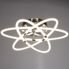 УЦЕНКА Люстра 1801/3 LED 100 Вт 4000К хром 62×62×10 см BayerLux - Фото 2