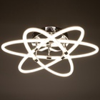 УЦЕНКА Люстра 1801/3 LED 100 Вт 4000К хром 62×62×10 см BayerLux - Фото 3