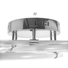 УЦЕНКА Люстра 1801/3 LED 100 Вт 4000К хром 62×62×10 см BayerLux - Фото 5