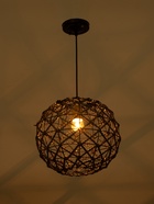 УЦЕНКА Светильник BayerLux 1648/1 E27 40 Вт черный 29×29×27 см 10932458