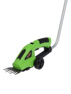 УЦЕНКА Ножницы-кусторез аккумуляторные ТУНДРА, телескопическая рукоятка, 7.2 В, 1.3 Ач, Li-ion 993 - Фото 2