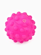 Игрушка пищащая «Мячик» для собак, 6.5 см, фуксия - Фото 4