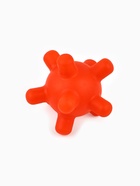 Игрушка пищащая «Мячик шипы» 5 см, красная - Фото 3