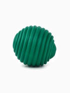 Игрушка пищащая «Мячик, горизонтальные полоски», 5.5 см темно-зеленая - Фото 3