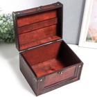 УЦЕНКА Шкатулка для украшений «Рыцарский турнир», дерево состаренная, набор 2 шт. 12×17.5×14.5, 15×21×17.5 см 10932564