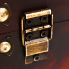 УЦЕНКА Шкатулка для украшений «Рыцарский турнир», дерево состаренная, набор 2 шт. 12×17.5×14.5, 15×21×17.5 см 10932564