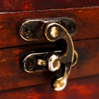 УЦЕНКА Шкатулка для украшений «Рыцарский турнир», дерево состаренная, набор 2 шт. 12×17.5×14.5, 15×21×17.5 см 10932564