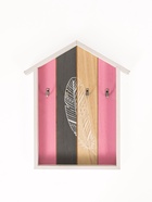 УЦЕНКА Крючки декоративные дерево "Пёрышко" 29х24х2,8см - фото 14930781