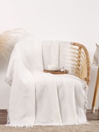 Плед «Этель. Мозайка», 130×180 см, 80% хлопок, 20% п/э, молочный - фото 54005123 Плед «Этель. Мозайка», 130×180 см, 80% хлопок, 20% п/э, молочный - фото 54005123