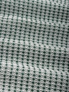 Плед «Этель. Вафля», 130×180 см, 80% хлопок, 20% п/э, зелёный - Фото 6