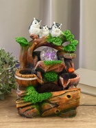 Фонтан настольный «Совы на дереве», 25.5×17×14 см, с подсветкой - Фото 3