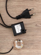 Фонтан «Совы на дереве», 25.5×17×14 см, с подсветкой - фото 809243359