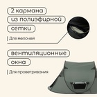 УЦЕНКА Палатка туристическая 2-местная maclay KAMCHATKA Cool 2, 215×120×95 см, автоматическая, трекинговая, однослойная, зелёная - Фото 5