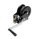 Лебедка ручная барабанная тяговая ТУНДРА, 1400 кг, металлический трос 10 метров - Фото 5