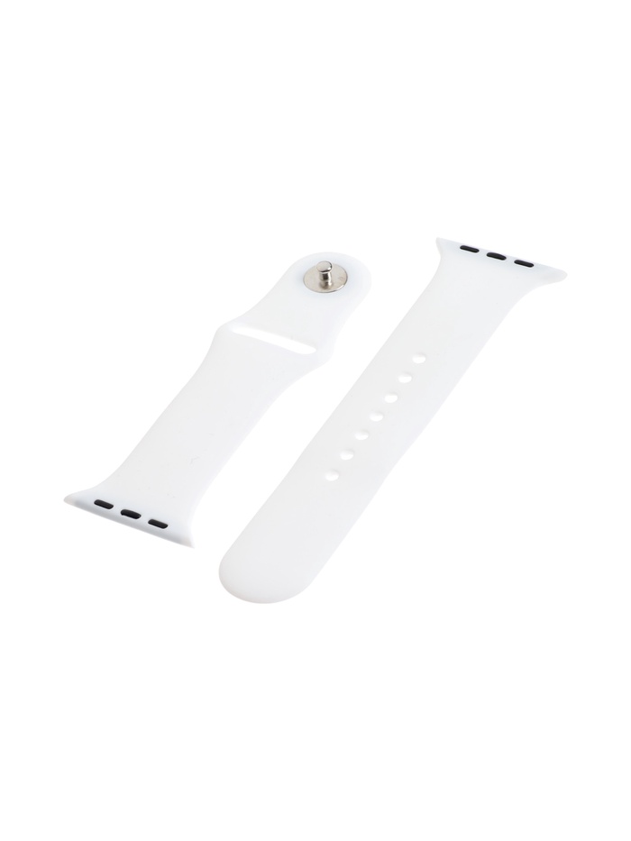Ремешок для Apple Watch 42 44 45 49 мм, белый - Фото 1