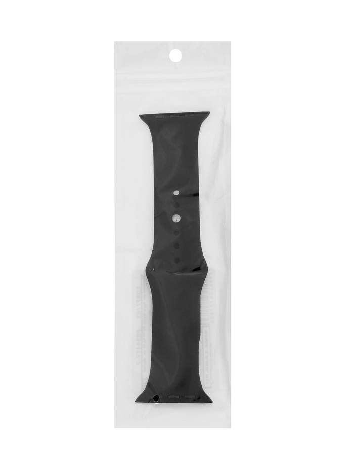 Ремешок для Apple Watch 42/44/45/49 мм, чёрный - фото 51874192