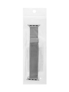 Ремешок для Apple Watch 38/40/41 мм, миланская петля, серебристый - Фото 10