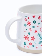 Кружка новогодняя керамическая «Счастливого Нового года», 360 мл, ручная работа - Фото 4
