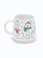 Кружка новогодняя керамическая «Уютных праздников», 360 мл, ручная работа - Фото 2