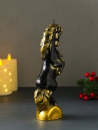 Свеча декоративная «Конь на дыбах», чёрный, 9×6.2×25.5 см - Фото 5