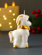 Свеча декоративная «Лошадка с бантиком», 5.5×2.6×8 см - Фото 3