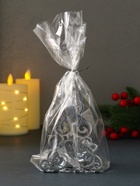 Подсвечник на 1 свечу «Ёлка новогодняя нарядная», металл под хром, 10×7.5×13.5 см - фото 809243629 Подсвечник на 1 свечу «Ёлка новогодняя нарядная», металл под хром, 10×7.5×13.5 см - фото 809243629